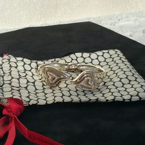 Brighton Sterling Silver plated CZ Bracelet